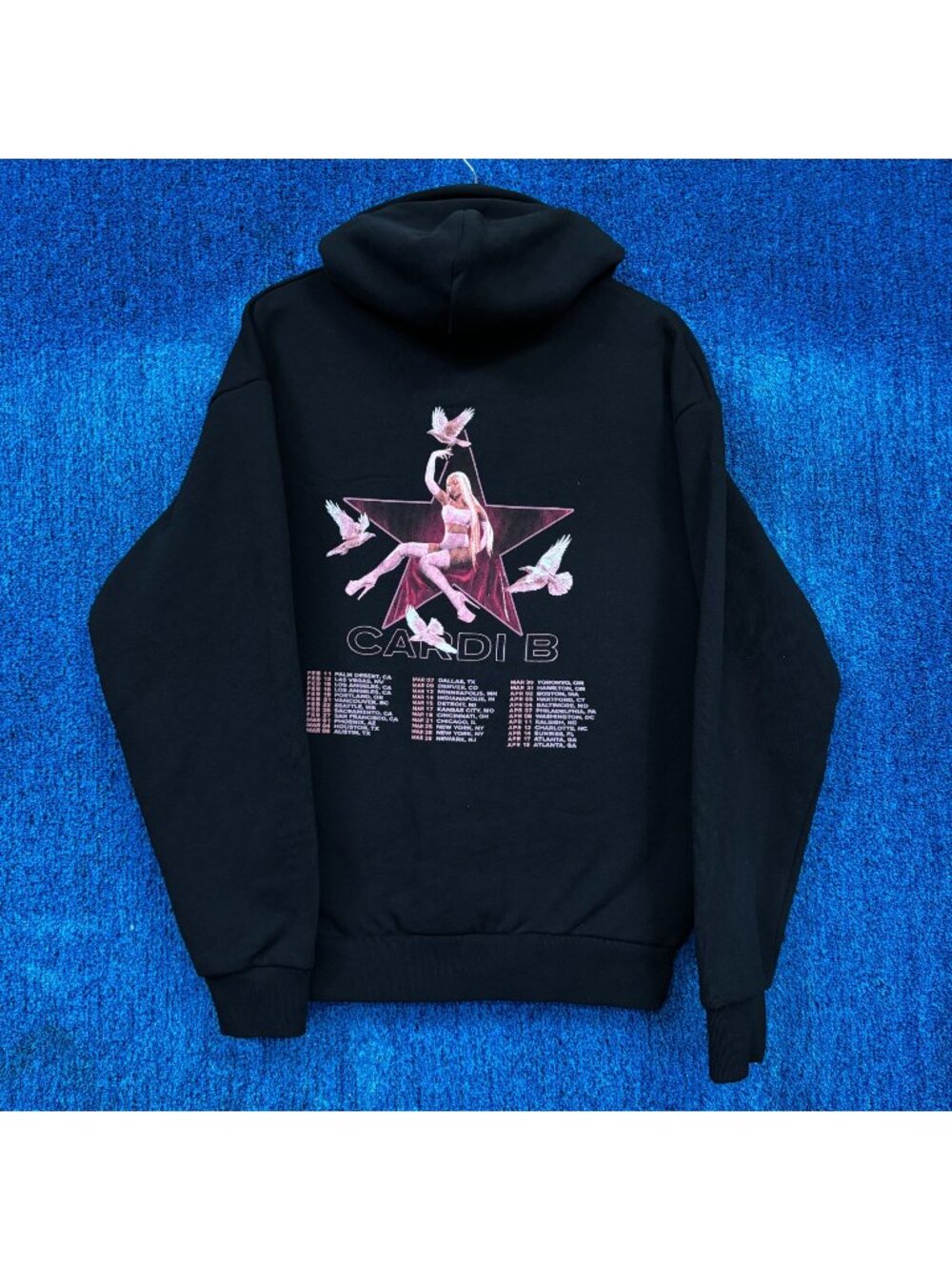 Cardi B “Little Miss Drama” Graphic Hoodie Size Medium